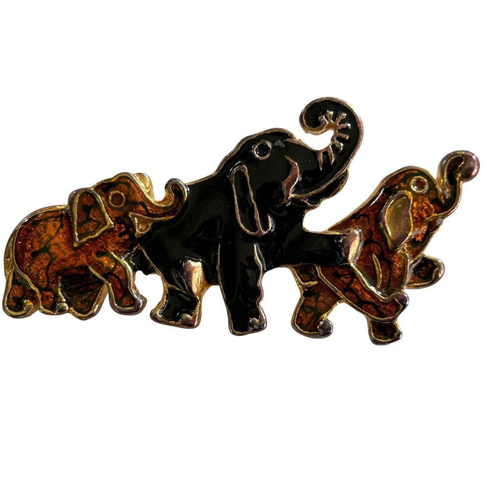 3 Lucky Elephant Brooches For $20 - Picture 5 of 8